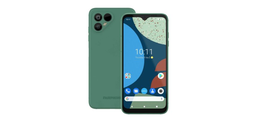 Fairphone 4 16 cm (6.3") Double SIM Android 11 5G USB Type-C 8 Go 256 Go 3905 mAh Vert