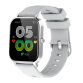 Reloj smartwatch Denver SW-181GREY Relojes inteligentes y deportivos 4,29 cm (1.69") IPS Plata Renovado