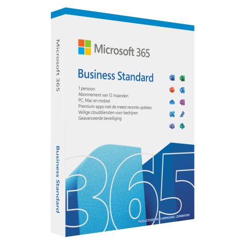 Microsoft 365 Business Standard Suite Office Full 1 licenza/e Inglese, ITA 1 anno/i