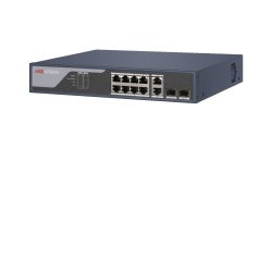 Hikvision DS-3E1310P-SI network switch Managed L2 Gigabit Ethernet (10/100/1000) Power over Ethernet (PoE) Black