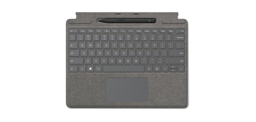 Microsoft Signature with Slim Pen 2 QWERTY Portuguais Microsoft Cover port Platine