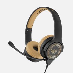 OTL Technologies Nintendo Zelda Crest Auricolare Cablato A Padiglione Gaming Marrone, Grigio