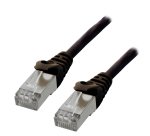 MCL Cable RJ45 Cat6 2.0 m Black câble de réseau Noir 2 m F/UTP (FTP)