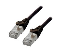 MCL FCC6BM-0.5M/N câble de réseau Noir 0,5 m Cat6 F/UTP (FTP)