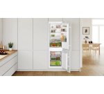 BOSCH Réfrigérateur congélateur encastrable KIN865SE0, Série 2, Nofrost, 260 L, Multi Box XXL