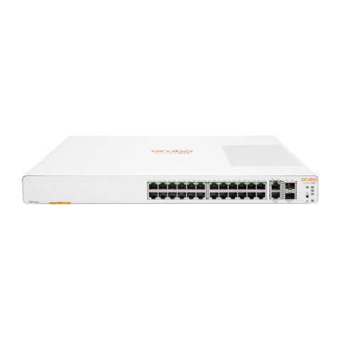 HPE Aruba Networking Aruba Instant On 1960 24G 2XGT 2SFP+ Gestionado L2+ Gigabit Ethernet (10/100/1000) 1U Blanco