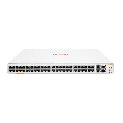 HPE Aruba Networking Aruba Instant On 1960 48G 2XGT 2SFP+ Gestionado L2+ Gigabit Ethernet (10/100/1000) 1U Blanco