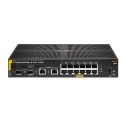 HPE Aruba Networking Aruba 6000 12G Class4 PoE 2G/2SFP 139W Géré L3 Gigabit Ethernet (10/100/1000) Connexion Ethernet, supportant l'alimentation via ce port (PoE) 1U