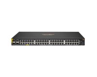 HPE Aruba Networking CX 6000 48G Class4 PoE 4SFP 370W Géré L3 Gigabit Ethernet (10/100/1000) Connexion Ethernet, supportant l'alimentation via ce port (PoE) 1U