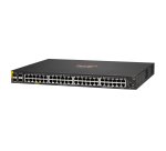 HPE Aruba Networking CX 6000 48G Class4 PoE 4SFP 370W Géré L3 Gigabit Ethernet (10/100/1000) Connexion Ethernet, supportant l'alimentation via ce port (PoE) 1U