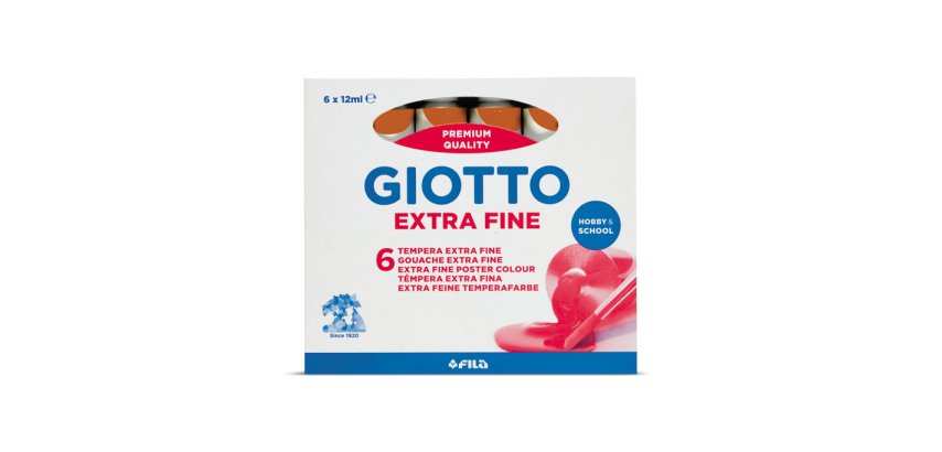 Giotto 352020 colore a tempera 12 ml Tubo Marrone
