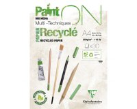 PaintON Recyclé bloc collé 30F A4 250g