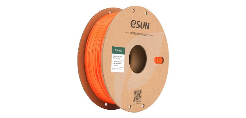 eSUN PLA+HS Acide polylactique Plus (PLA+) Orange 1 kg