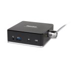 Hamlet HDKC-PD8000 replicatore di porte e docking station per laptop Cablato USB 3.2 Gen 1 (3.1 Gen 1) Type-C Nero