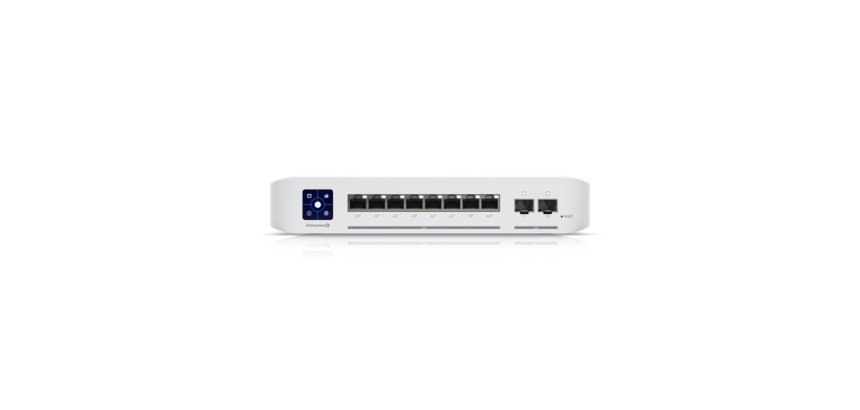 Ubiquiti UniFi Enterprise 8 PoE Gestionado L3 2.5G Ethernet (100/1000/2500) Energía sobre Ethernet (PoE) Acero inoxidable