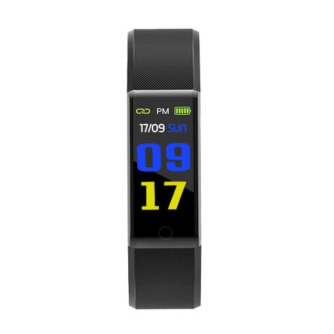 Celly TRAINERTHERMOBK Relojes inteligentes y deportivos 2,44 cm (0.96") LCD Digital Negro