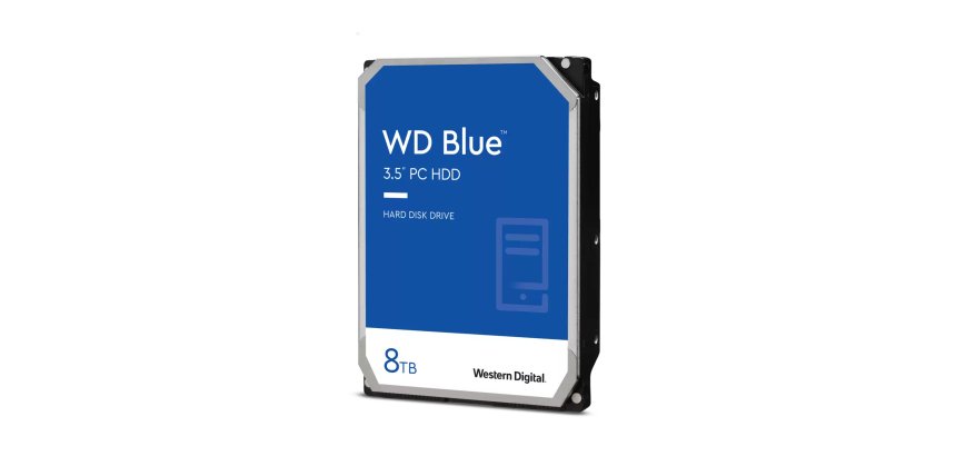 Western Digital Blue disque dur 8 To 5640 tr/min 256 Mo 3.5" Série ATA III