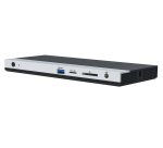 DLH Station d'accueil USB-C 4K triple affichage avec Power Delivery 100W - 2x DisplayPort / 1x HDMI