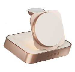 ZENS ZEDC28W/00 chargeur d'appareils mobiles Casques, Smartphone, Smartwatch Cuivre Secteur Recharge sans fil Charge rapide Intérieure
