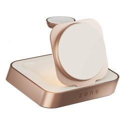 ZENS ZEDC28W/00 chargeur d'appareils mobiles Écouteurs, Smartphone, Smartwatch Cuivre Secteur Recharge sans fil Charge rapide Intérieure