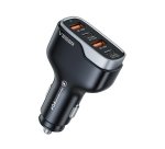 VEGER CC53-2A2C cargador de dispositivo móvil Ordenador portátil, Teléfono móvil, Netbook, Portátil, Smartphone, Universal Negro Encendedor de cigarrillos Carga rápida Exterior