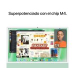 Apple iMac Apple M M4 59,7 cm (23.5") 4480 x 2520 Pixeles PC todo en uno 16 GB 256 GB SSD macOS Sequoia Wi-Fi 6E (802.11ax) Verde