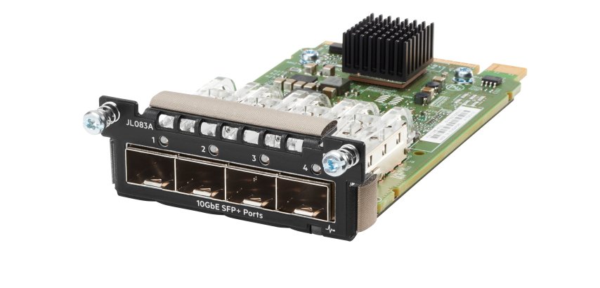HPE Aruba Networking 3810M/2930M 4-port 100M/1G/10G SFP+ MACsec Module