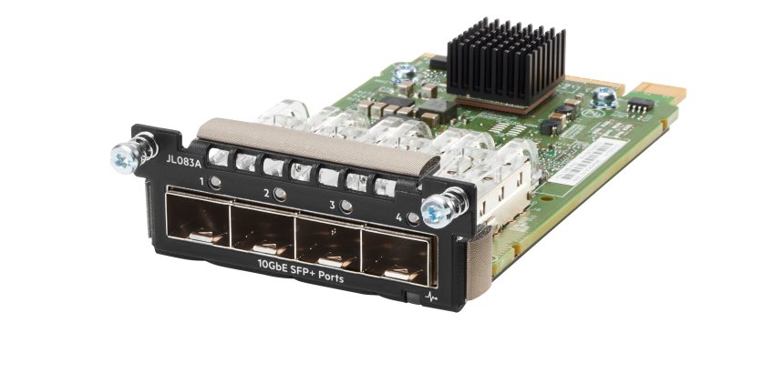 HPE Aruba Networking 3810M/2930M 4-port 100M/1G/10G SFP+ MACsec Module