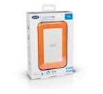 LaCie Rugged Mini externe harde schijf 2 TB 5400 RPM Micro-USB B 3.2 Gen 1 (3.1 Gen 1) Oranje, Zilver