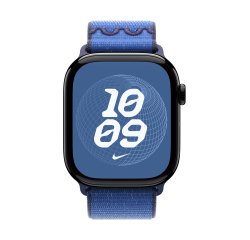 Apple MGD64ZM/A slimme draagbare accessoire Band Blauw Nylon, Gerecycled polyester, Spandex
