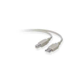 Belkin USB A/B 1.8m câble USB USB 2.0 1,8 m USB B Gris