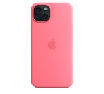 Apple Coque en silicone avec MagSafe pour iPhone 15 Plus - Rose