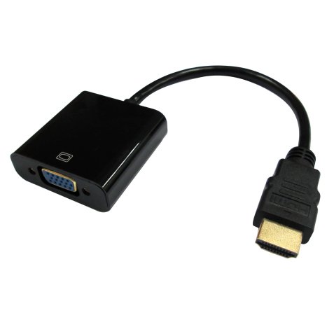DLH câble adaptateur HDMI Mâle vers VGA Femelle noir