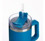 Muitomas TRAVELMUG900BL tazza da viaggio 900 ml Blu Acciaio inox