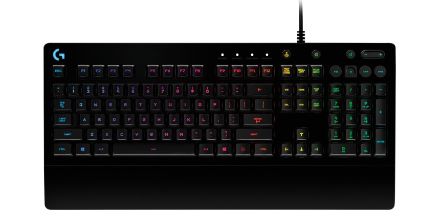 Logitech G G213 Prodigy teclado Juego USB QWERTY Portugués Negro