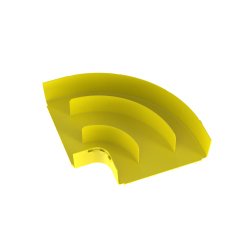 Panduit FRRA12X4LYL accesorio para canaleta de cable