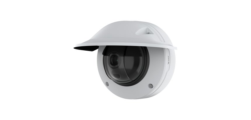 Axis 02224-001 caméra de sécurité Dôme Caméra de sécurité IP Intérieure et extérieure 2688 x 1512 pixels Plafond/mur