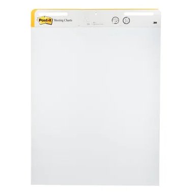 Lot de 2 Meeting-chart + 1 offert - Bloc de 30 feuilles - format 63,5 x 77,4 cm