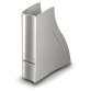 Porte-revues Ellypse XtraStrong en polystyrène - Dimensions : H32,5 x P27,8 cm, Dos 8,3 cm cm taupe