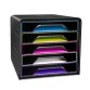 CEP Module de classement Smoove GLOSS, 5 tiroirs, noir /
