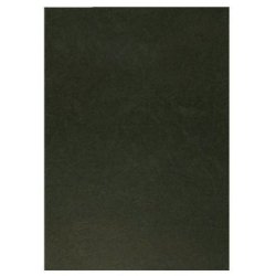 Couverture q-connect carton 250g grain cuir pour reliure format a4 coloris noir paquet 100 unités