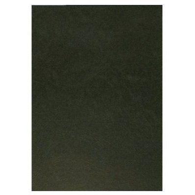 Couverture q-connect carton 250g grain cuir pour reliure format a4 coloris noir paquet 100 unités