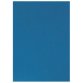 Couverture q-connect carton 250g grain cuir pour reliure format a4 coloris bleu paquet 100 unités