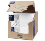 Paquet de 200 Serviettes LunchNap Blanches 2 plis - Format : 33 x 33 cm