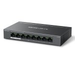 Mercusys MS108GP commutateur réseau Géré Gigabit Ethernet (10/100/1000) Connexion Ethernet, supportant l'alimentation via ce port (PoE) Noir