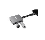 Urban Factory HUBEE LIGHT USB 3.2 Gen 1 (3.1 Gen 1) Type-C Gris