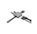 Urban Factory HUBEE LIGHT USB 3.2 Gen 1 (3.1 Gen 1) Type-C Gris