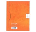 Cahier dessin conquerant piqure couverture carte       offset 17x22cm 16 pages 10x10 90g