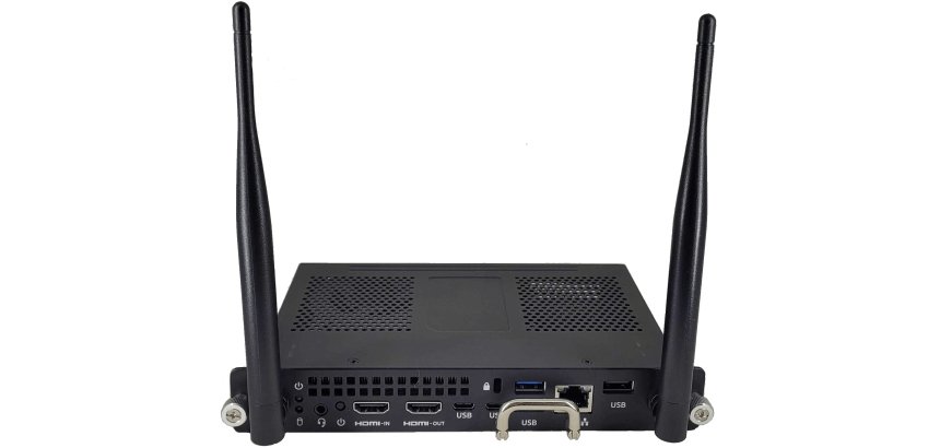 SMART Technologies PCM13-I5 client léger/PC lame Windows 11 Pro Noir i5-13420H