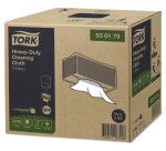 Essui main tork format non tisse 105 fts w4 blanc        35,5x41,5cm paquet de 4